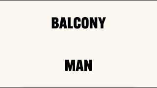 Video thumbnail of "Nick Cave & Warren Ellis - Balcony Man (Official Lyric Video)"