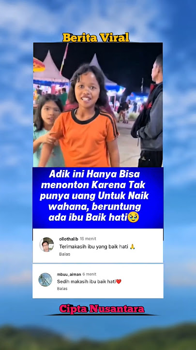 Perasaan Serang Ibu, melihat seperti ini pasti sangat sedih 😢