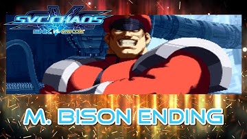 SNK vs. Capcom - SVC Chaos - M. Bison Ending - Arcade