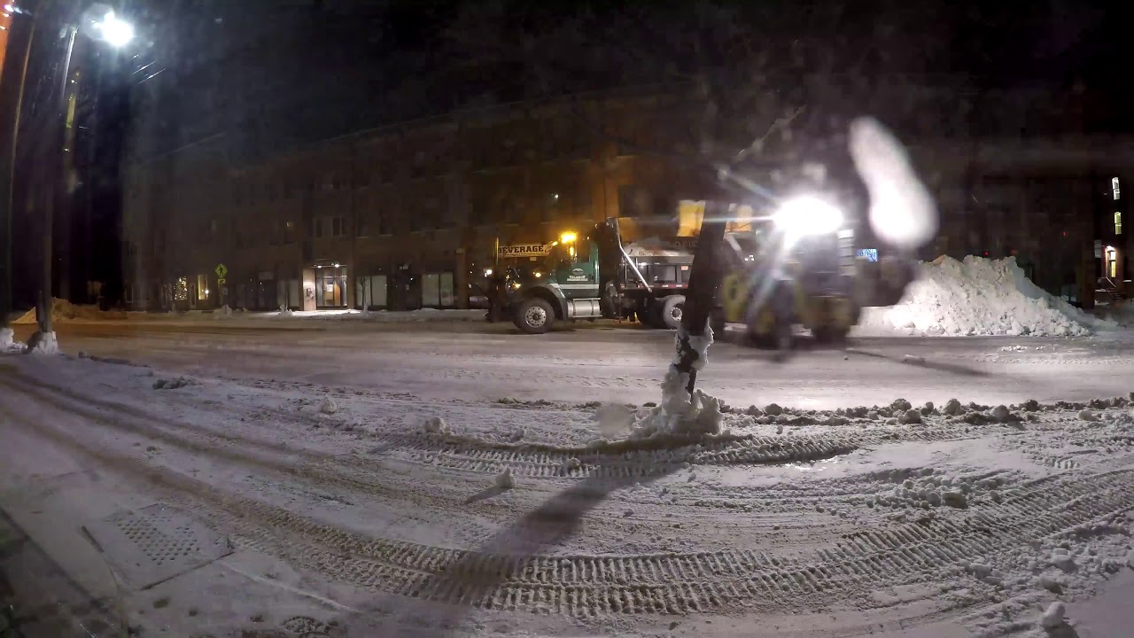 Snow Removal Time Lapse - YouTube