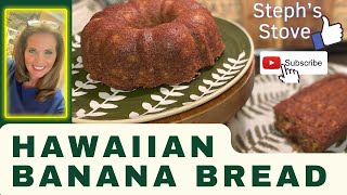 The BEST and EASIEST Hawaiian Banana Bread Recipe  Steph’s Stove