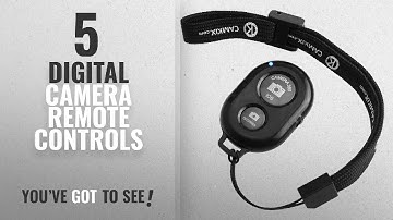 Top 10 Digital Camera Remote Controls [2018]: CamKix Wireless Bluetooth Camera Shutter Remote