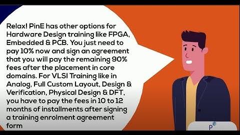 Pay the training Fees after the Placement in Core Semiconductor Companies @ PinE Training Academy