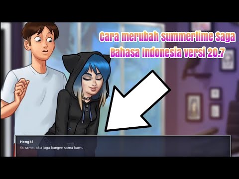 Cara Mengganti Bahasa Indonesia Summertime Saga 20.7 ...