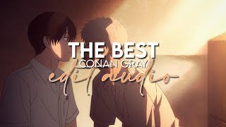 edit audio - the best (conan gray)