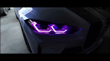 BMW M3/G80 & M4/G82  DRL Color Change