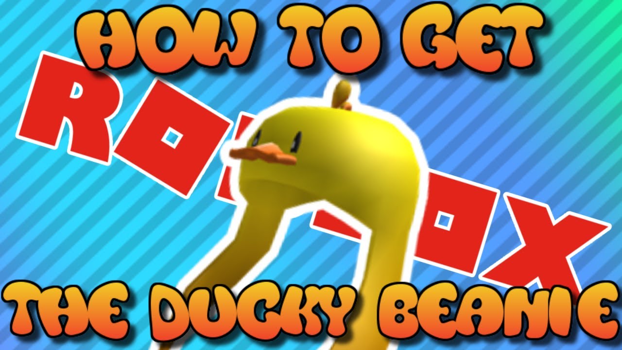 How To Get The Ducky Beanie Roblox Summer Games 2017 Event Youtube - roblox ducky hat