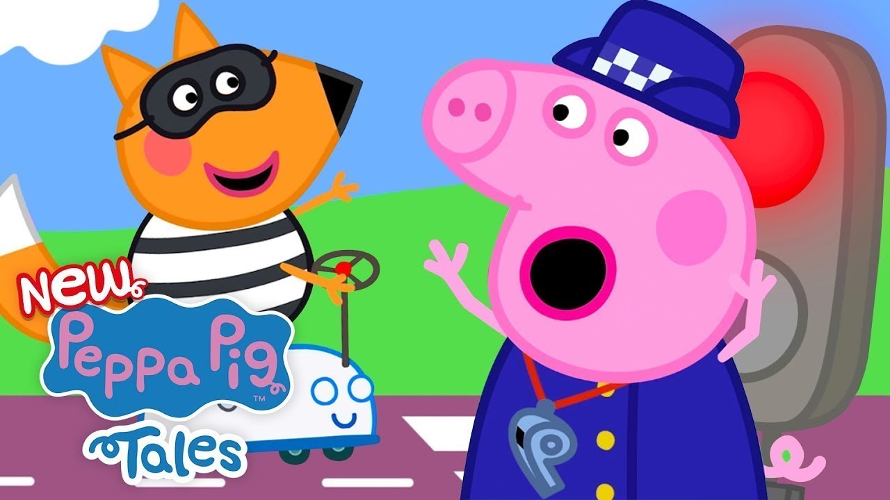 Peppa Pig Learns About Road Safety Peppa Pig Tales Kids TV And