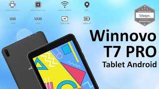 Winnovo T7 PRO Tablet - Android 9 - 2GB Ram 32GB Rom - Déballage et Mise en route