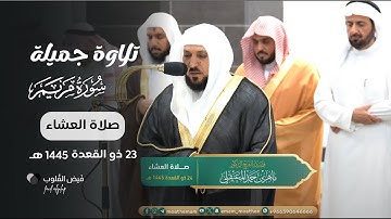 تلاوة إبداعية مُميزة من الشيخ د ماهر المعيقلي لأواخر سـورة مريم عشاء السبت ٢٤ ١١ ١٤٤٥هـ