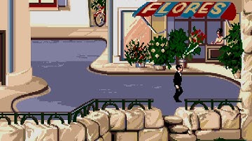 007 James Bond: the Stealth Affair (Operation Stealth)  - Video Game loop demo (1990 MS-DOS game)