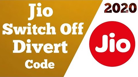 Jio switch off divert codes|jio divert codes|jio call forwarding code