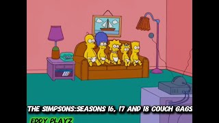 The Simpsons - Seasons 16, 17 And 18 Couch Gags