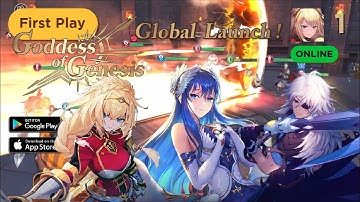 Goddess of Genesis (iOS, Android) - Global Launch Gameplay
