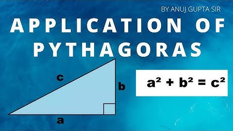 Application of pythagoras theorem | Part 4 |