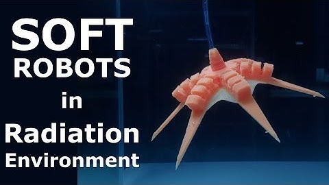 Evaluation of 3D Printed Soft Robots in Radiation Environments