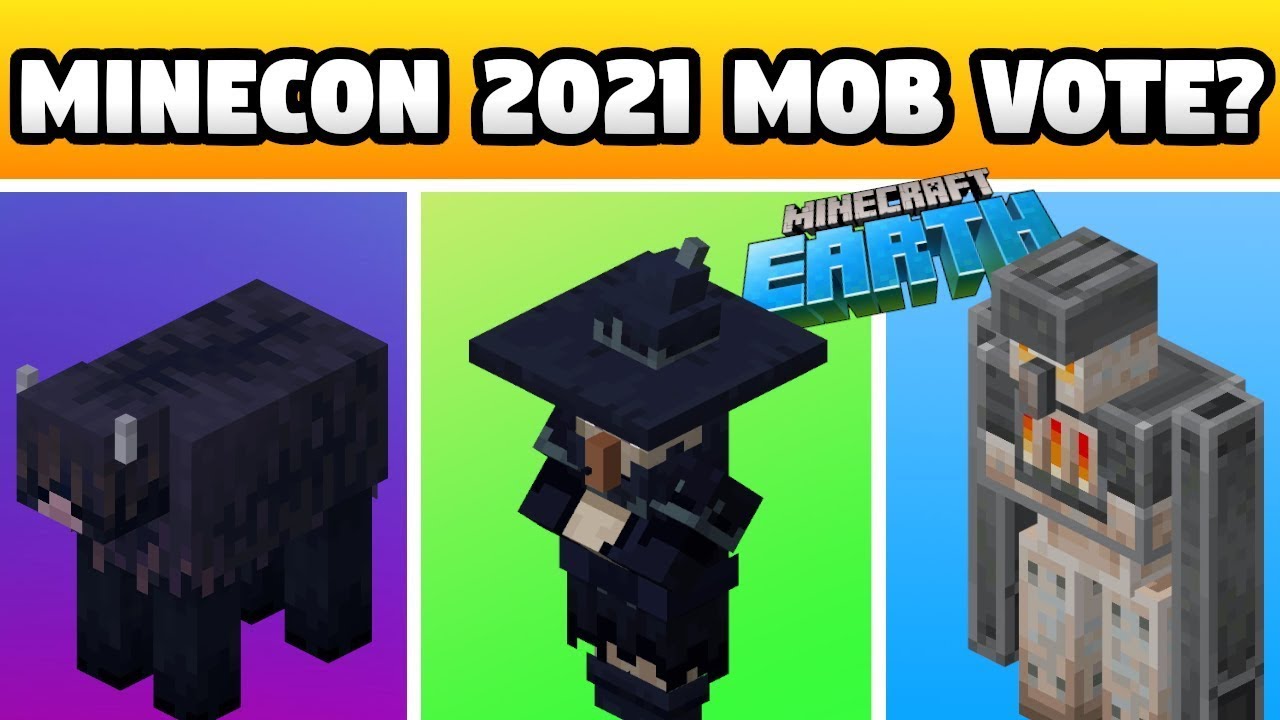 Minecraft Live 2021Introducing new mobs *MOB VOTE* YouTube