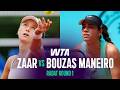 Lisa Zaar vs. Jessica Bouzas Maneiro | 2026 Rabat Round 1 | WTA Match Highlights