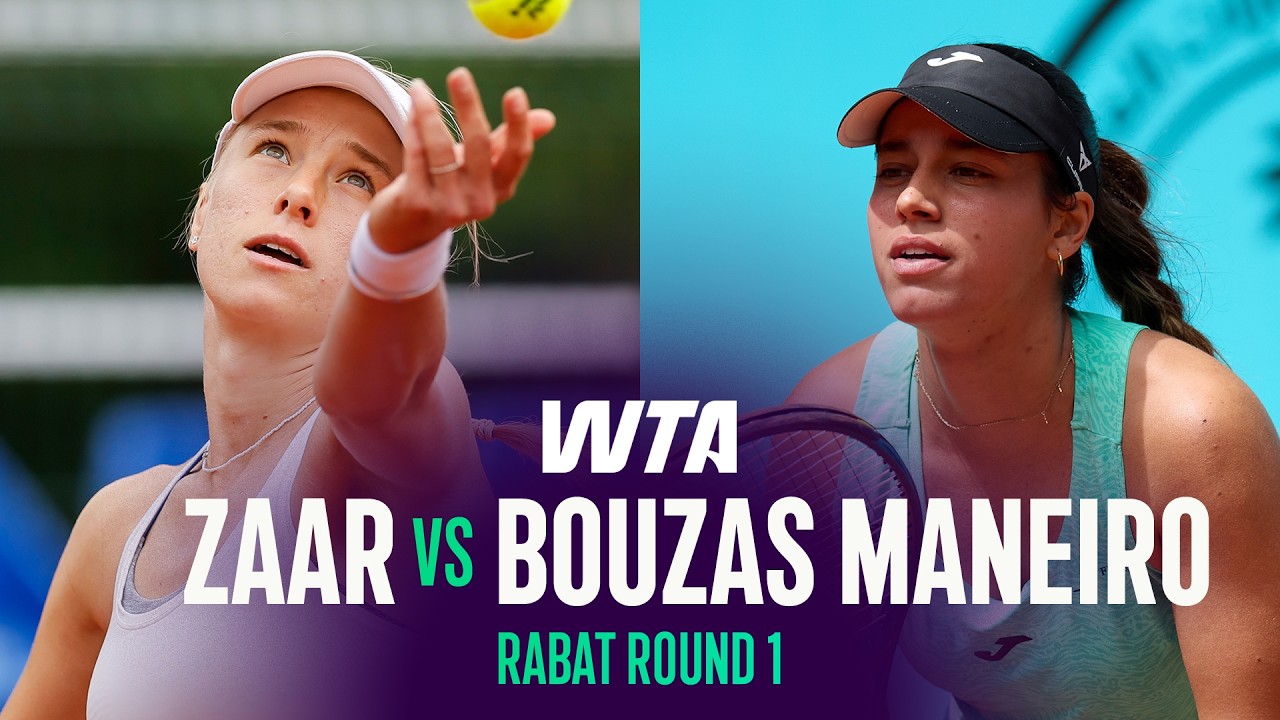 Lisa Zaar vs. Jessica Bouzas Maneiro | 2026 Rabat Round 1 | WTA Match Highlights