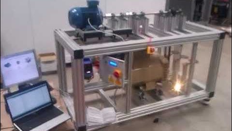 1071rpm 9Nm torque dynamometer - proof of concept for aerospace part fatigue testing