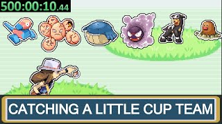 🔴GEN 3 TEAM BUILDER FOR LITTLE CUP. How fast can I do it? !team