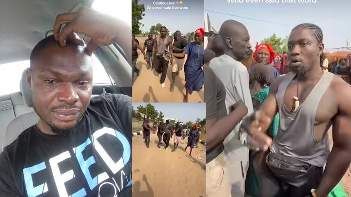 Moment VeryDarkMan Run for his life in Adamawa / Harrison Gwamnishu in Jail