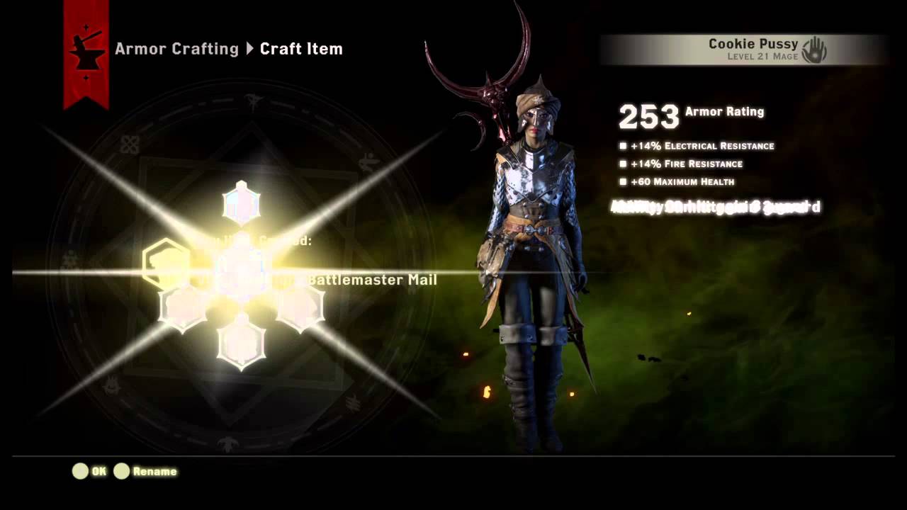 Dragon Age™ Inquisition Crafting Using Silverite YouTube
