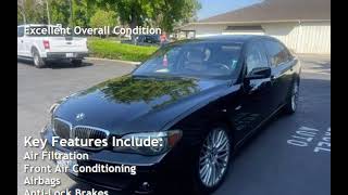 2007 BMW 750Li for sale in SUNNYVALE, CA