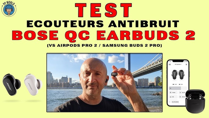 TEST Ecouteurs Antibruit SAMSUNG BUDS 2 PRO (avec NOUVEAU Codec