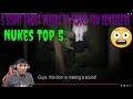 SwaggyReacts To | Top 5 SCARY Ghost Videos To SCARE you SENSELESS (Nukes Top 5)