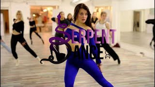 Waves of Blue | Majid Jordan | SERPENT DANCE | Golden Light Heels Class by Caroline Loesser