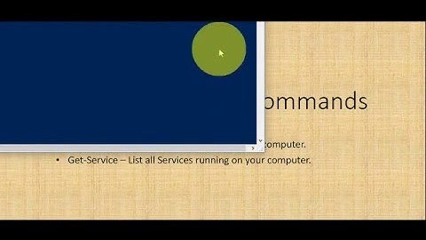 Powershell Basic Commands Part1