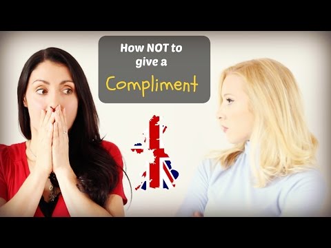 Video: British women lack compliments