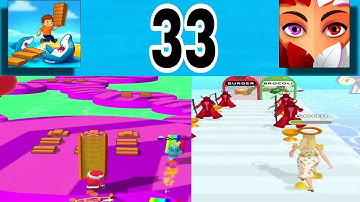 Shortcut Run VS Destiny Run : GameplayWalkthrough All Levels ( part 33 )