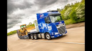 DAF XD 450 : Low Loader - Excavator to Zadar from Romania