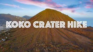 Koko Crater Hike. How hard is it? See for yourself. Full Trail video.