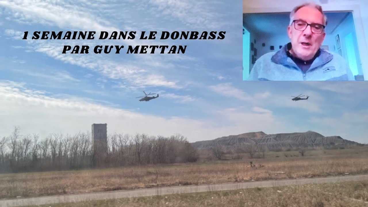 De retour du Donbass le tmoignage  vif de Guy Mettan