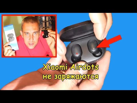 Eén oortelefoon "Xiaomi Airdots" laadt niet op