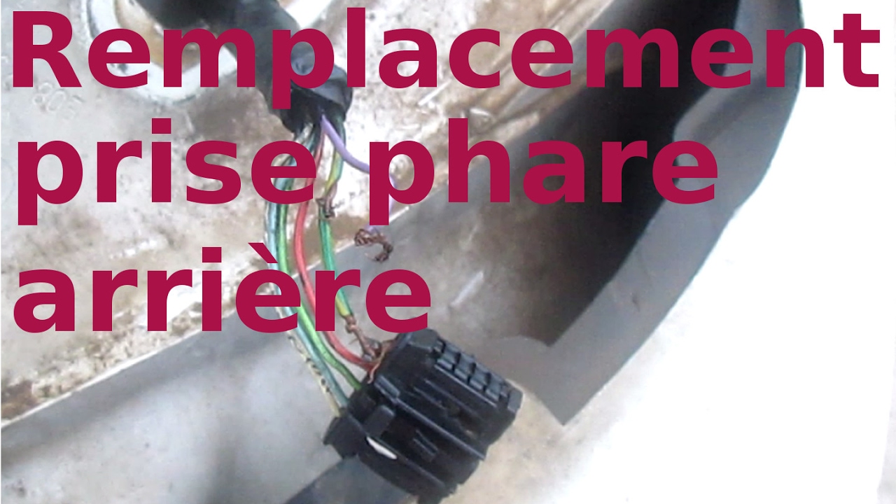 Remplacement prise phare arrière YouTube