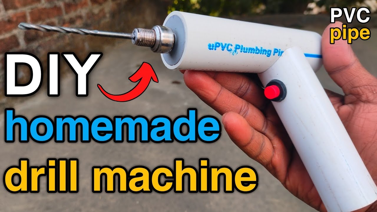 drill machine कैसे बनाये how to make drill machine at home