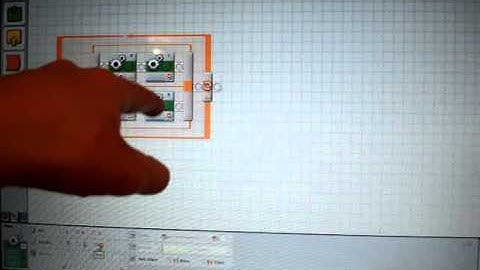 Mindstorm colour sensor line program