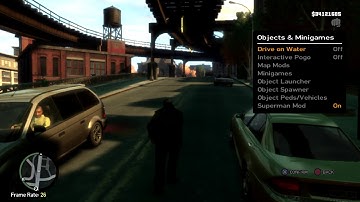 GTA IV Red Motion Mod Menu Showcase (Jailbreak Only) (HEN,Cex,Dex)