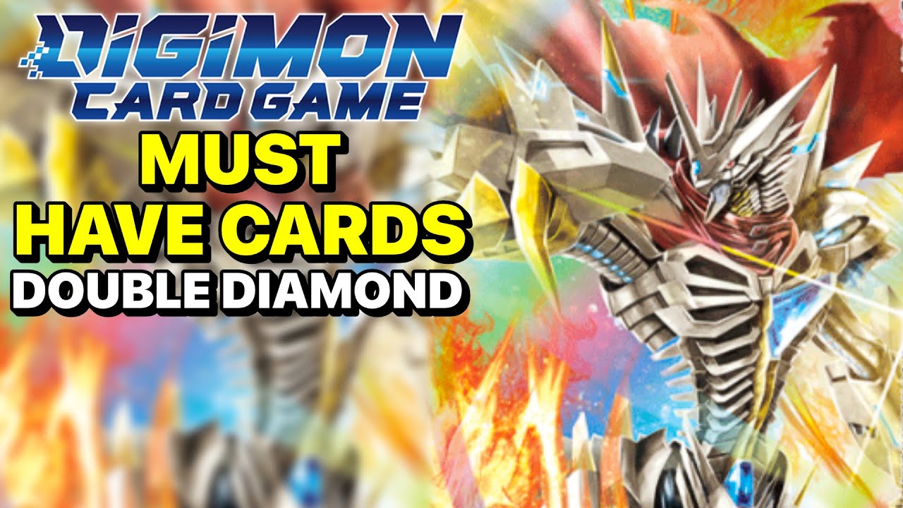 Digimon TCG MUST HAVE Cards From Set 6 Double Diamond | Digimon Card Game
