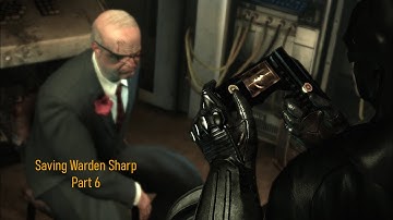 Saving Warden Sharp - Batman Arkham Asylum Part 6 Full Playtrough (No Commantary)