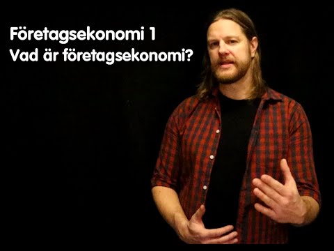 Video: Vad är en AA i företagsekonomi?