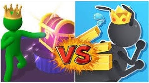 Tiny Run 3D VS Giant Rush 3D New Levels Game Play Walkthrough iOS, Android Gameplay Update