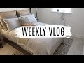 LETS LOOK ROUND THE HOUSE + NEW IN HAUL | WEEKLY VLOG