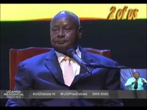 Museveni Defining Democracy In The Second UGANDA PRESIDENTIAL DEBATE Uganda Decides 2016