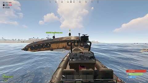 HOW TO FLIP OVER TUG BOATS IN RUST