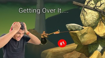 The most frustrating game ever🙄😥 || GETTING OVER IT #1